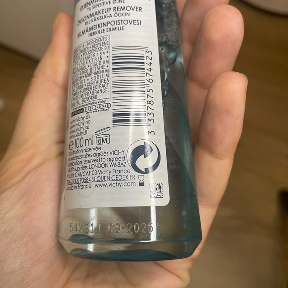 Set 2 Vichy - Makeup Remover-Waterproof Eye, Sensitive Eye - Picture 4 of 5